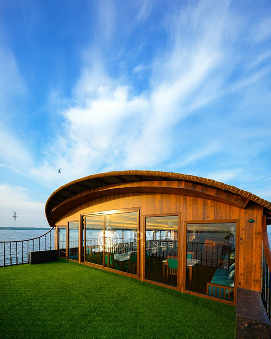 Balcony of Houseboat